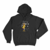 Coraline And Cat Unisex Hoodie Black