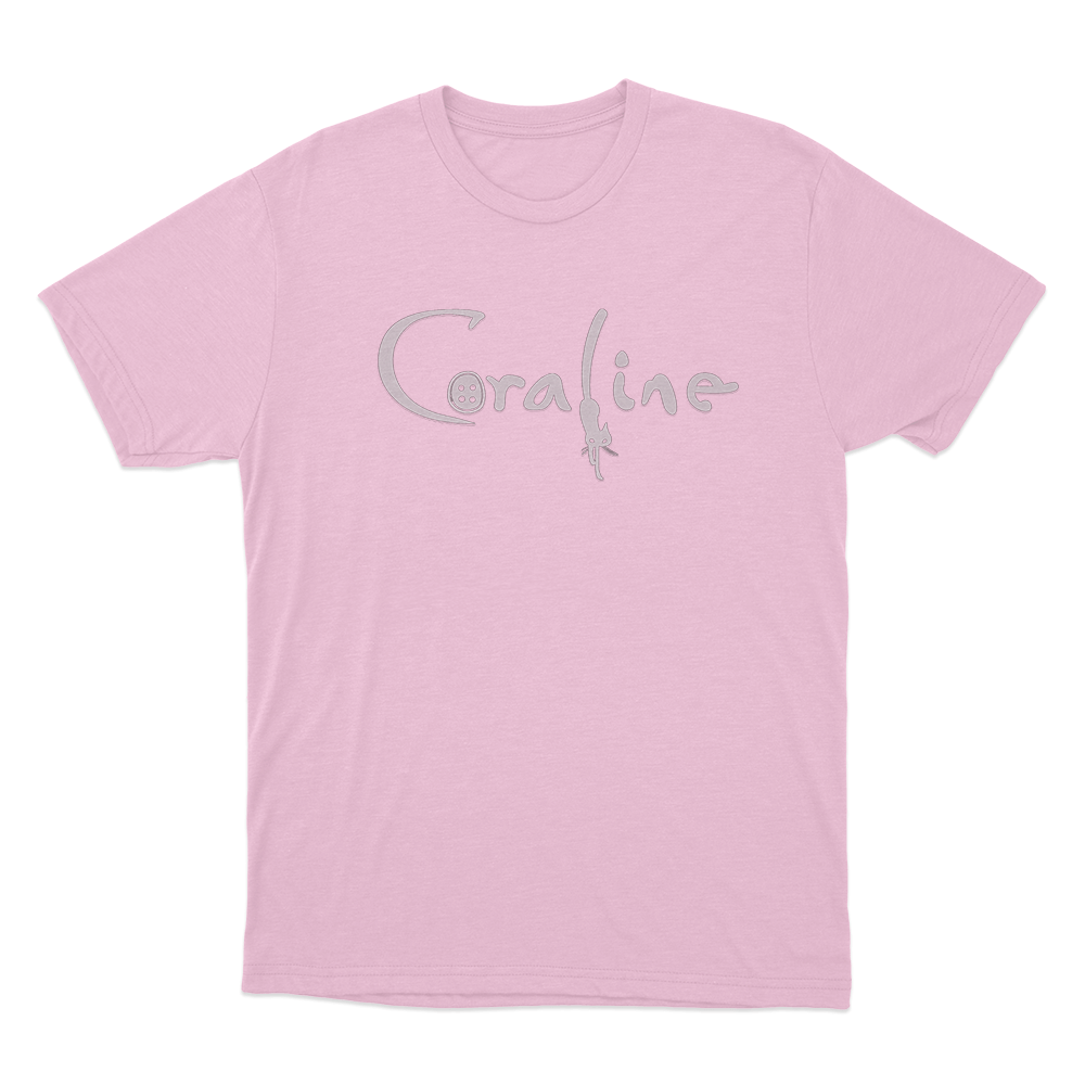 Coraline Cat Logo Unisex T Shirt Pink Coraline Cat Logo Unisex T Shirt Pink