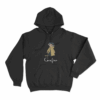 Coraline Cute Button Girl Unisex Hoodie Black