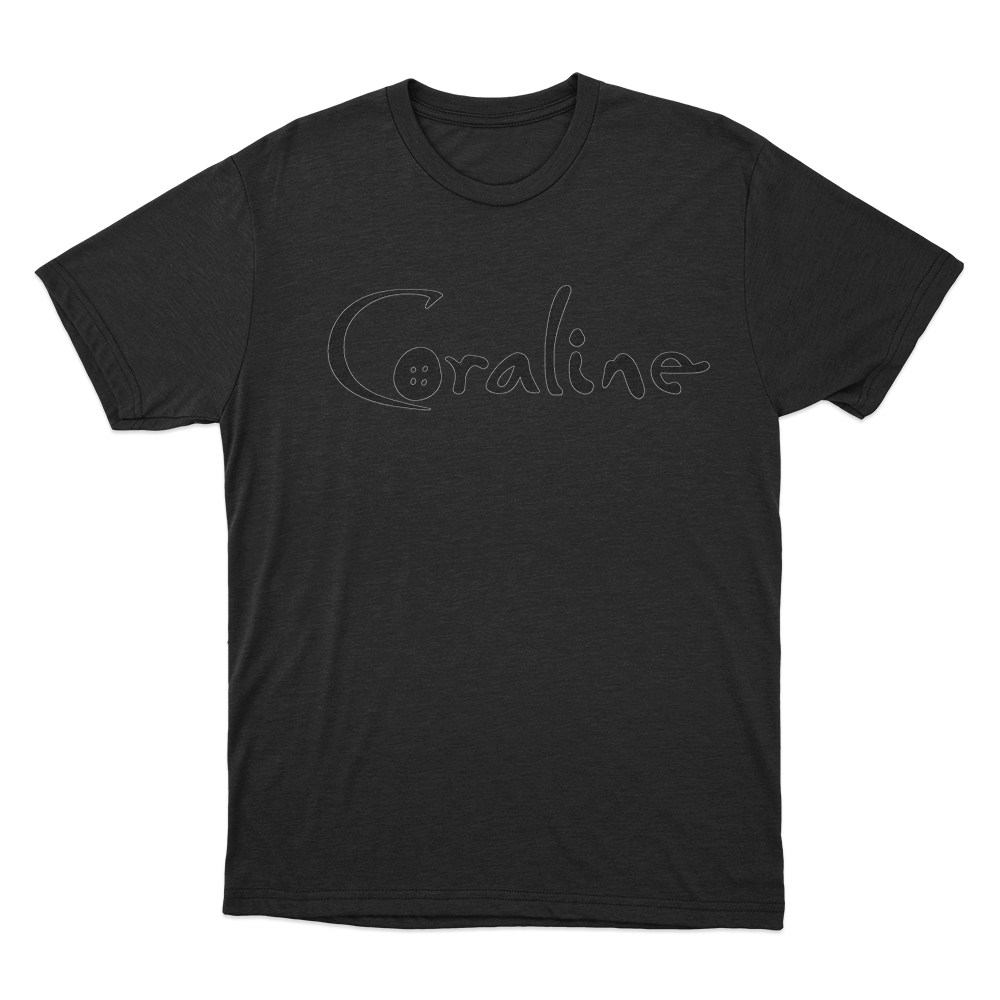Coraline Logo Unisex T Shirt Black Coraline Logo Unisex T Shirt Black