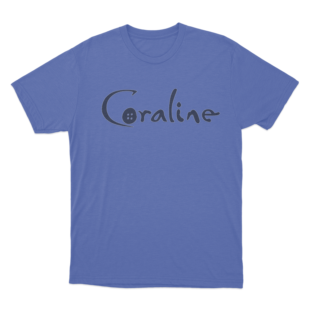 Coraline Logo Unisex T Shirt Blue Coraline Logo Unisex T Shirt Blue