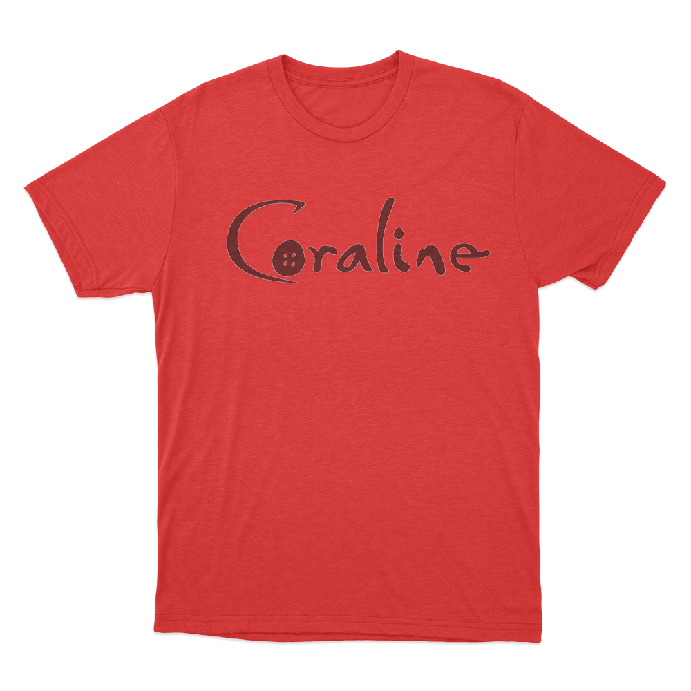 Coraline Logo Unisex T Shirt Red Coraline Logo Unisex T Shirt Red