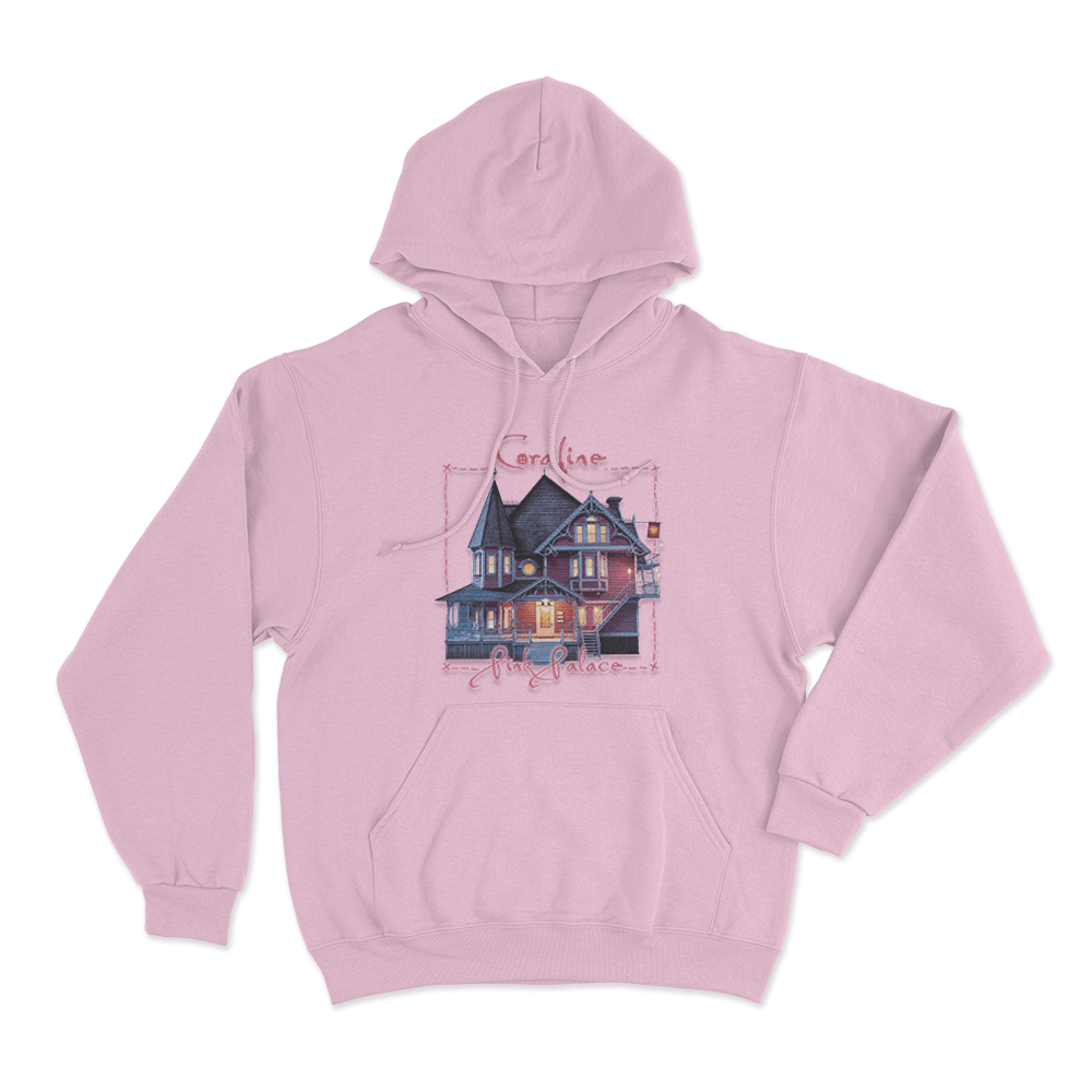 Coraline The Pink Palace Hoodie Pink Coraline The Pink Palace Hoodie Pink